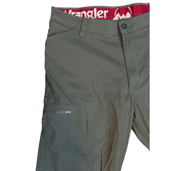 Wrangler Men's Performance Cargo Straight Fit Pants 38x30 Flex Waist Outdoor - Picture 2 of 11